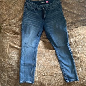 Express Perfect Curves Ankle Legging sz 8s